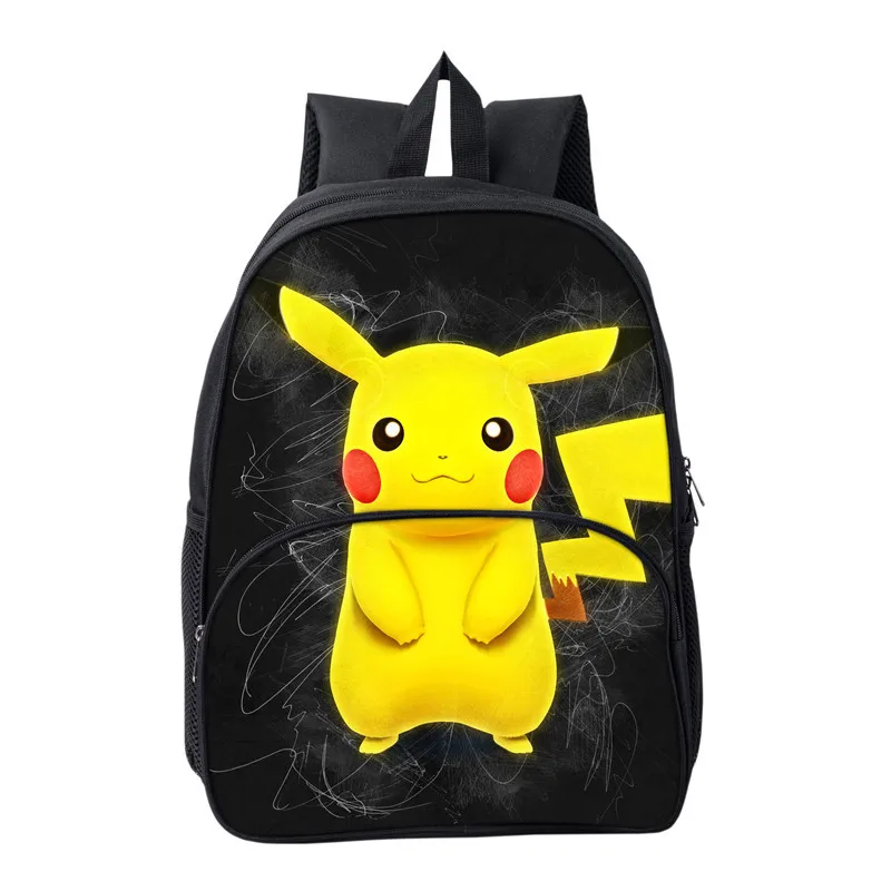 Аниме сумка Mochila рюкзак Pokemon дети для подростков мультфильм девочка дети обратно школьные сумки ноутбук рюкзак Пикачу