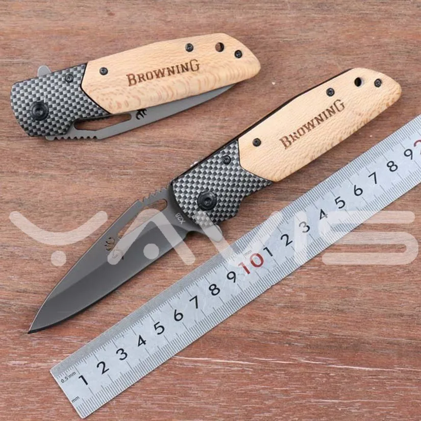 Mini Folding Knife Pocket Knife More Functions 440C 57HRC Survival