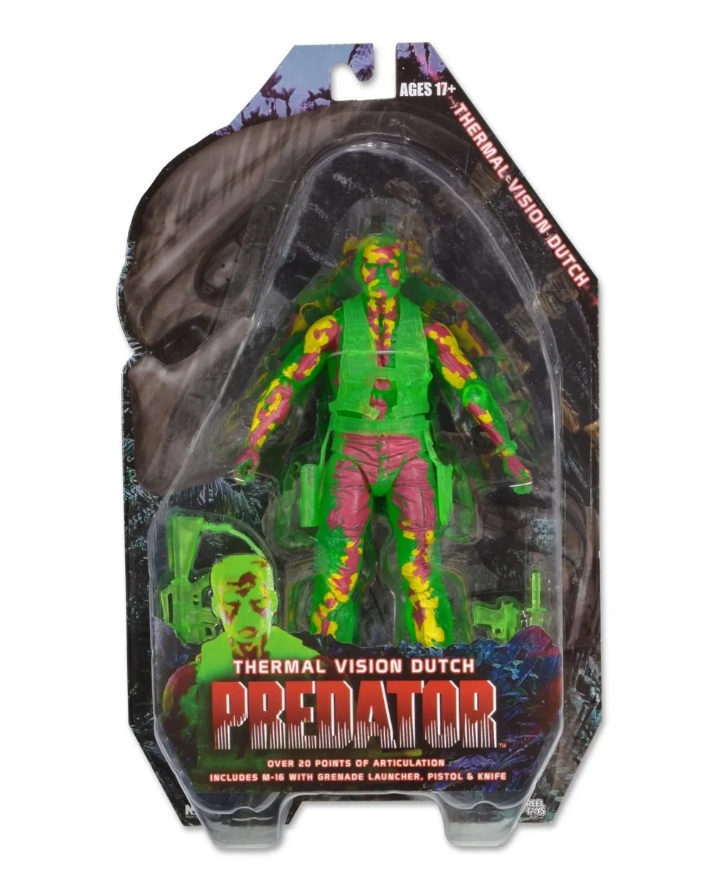 Хищники от компании NECA серии 11 термальный голландский Масштаб фигурку 7&quot|neca