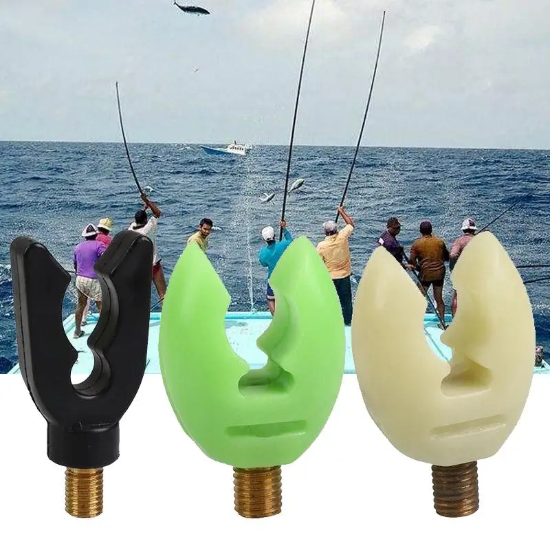 Fluorescent Rubber Butt Rests Rod Pod Rest Gripper Rod Rest Heads Carp Rod Rests Grippers Butt