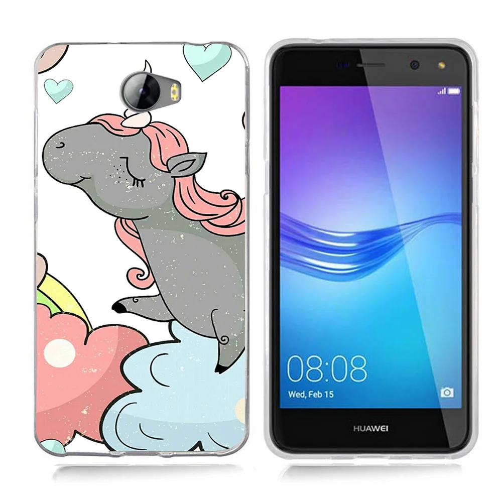 Case For Huawei Honor 5A LYO-L21 / Y6 II Compact Y5 ii Y5ii 0442 Soft TPU Silicone Phone Cover |