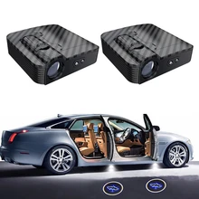 1 шт. Универсальный беспроводной светодиодный Автомобильный Дверной приветствующий проектор огни двери автомобиля Добро пожаловать вежливое освещение светодиодный лазерный логотип светильник Тень призрака