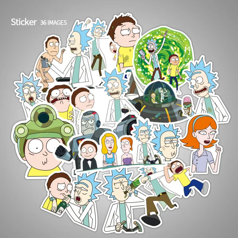 100 PCS Retro Style Graffiti Sticker Skeleton Dark Funny JDM Stickers for DIY Sticker on Suitcase Luggage Laptop Bicycle&  Car