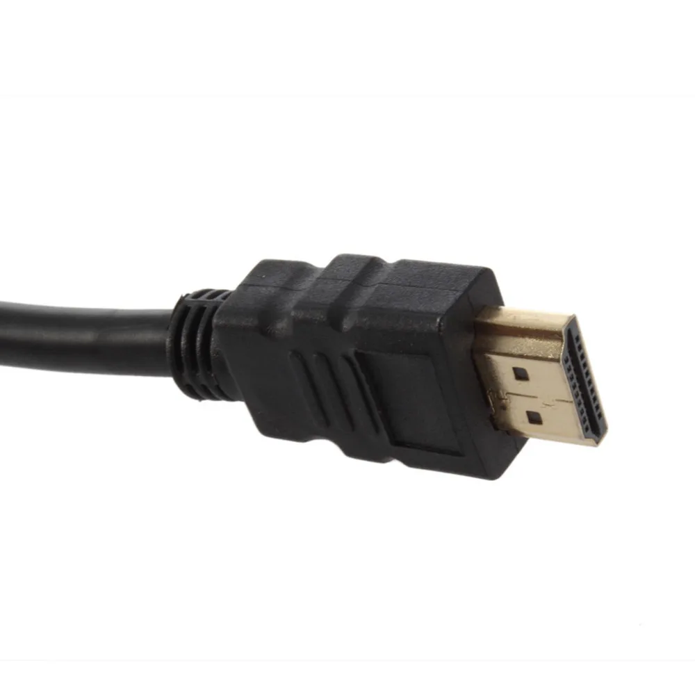 HDMI Мужской к VGA D-SUB 15 контактов Женский видео AV адаптер конвертер кабель для Набор для HDTV-top