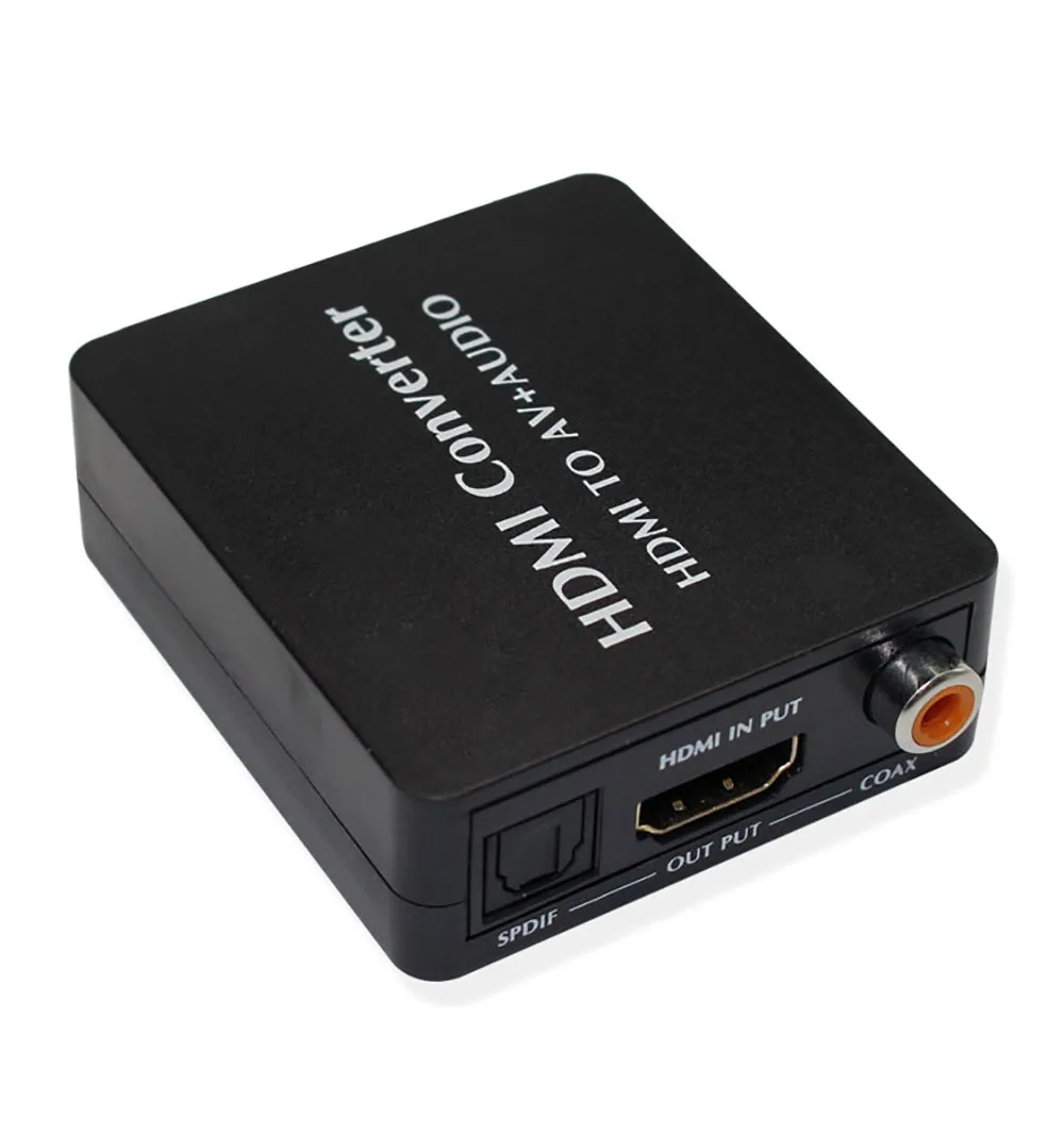 HDMI К AV RCA аудио SPDIF оптический Toslink коаксиальный 1080p конвертер для DVD PS3 с USB кабелем