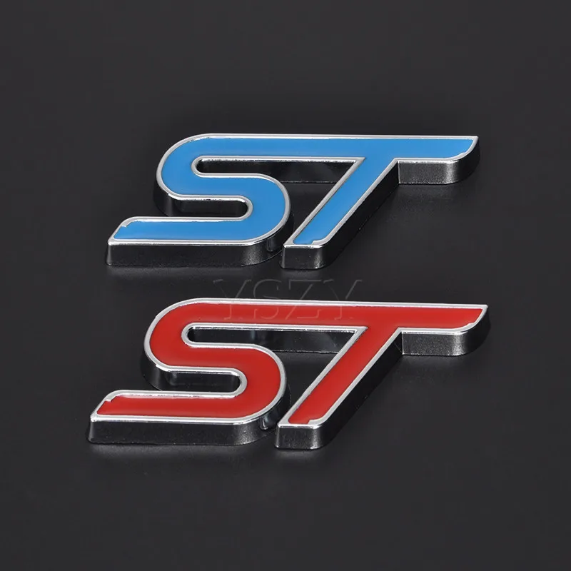 Модная бамперная решетка эмблема решетка спортивные наклейки для Ford Focus ST Логотип для Fiesta Ecosport 2009- Mondeo авто аксессуары