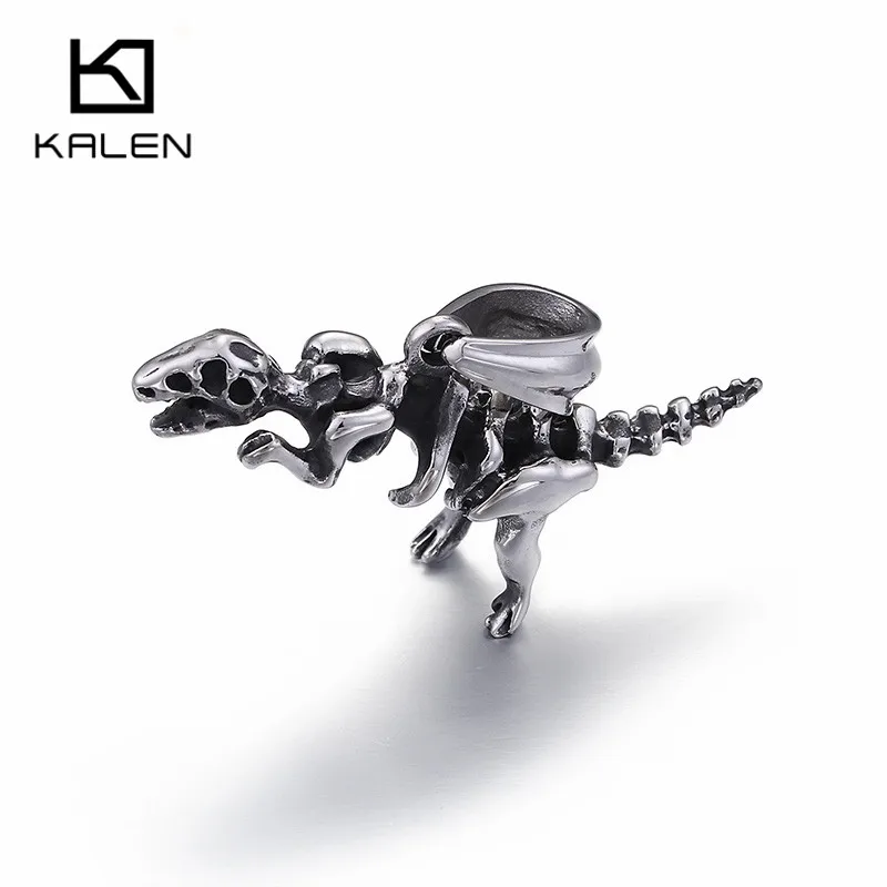 Ожерелье Kalen Neo Gothic из нержавеющей стали с подвеской в виде черепа мужское