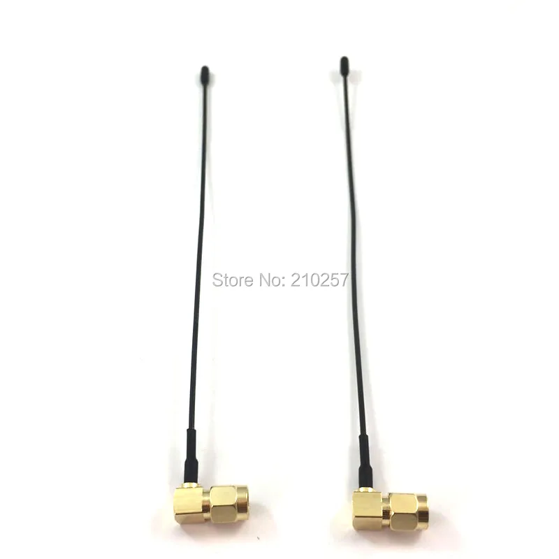 

2pcs 433Mhz Antenna 3dbi Sma Male Plug Connector Right Angle for Ham Radio