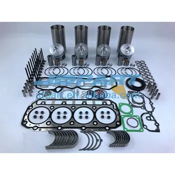 

New 4TNV98 Overhaul Kit Piston Rings Bearing Set Full Gasket Kit Engine Valve For Yanmar
