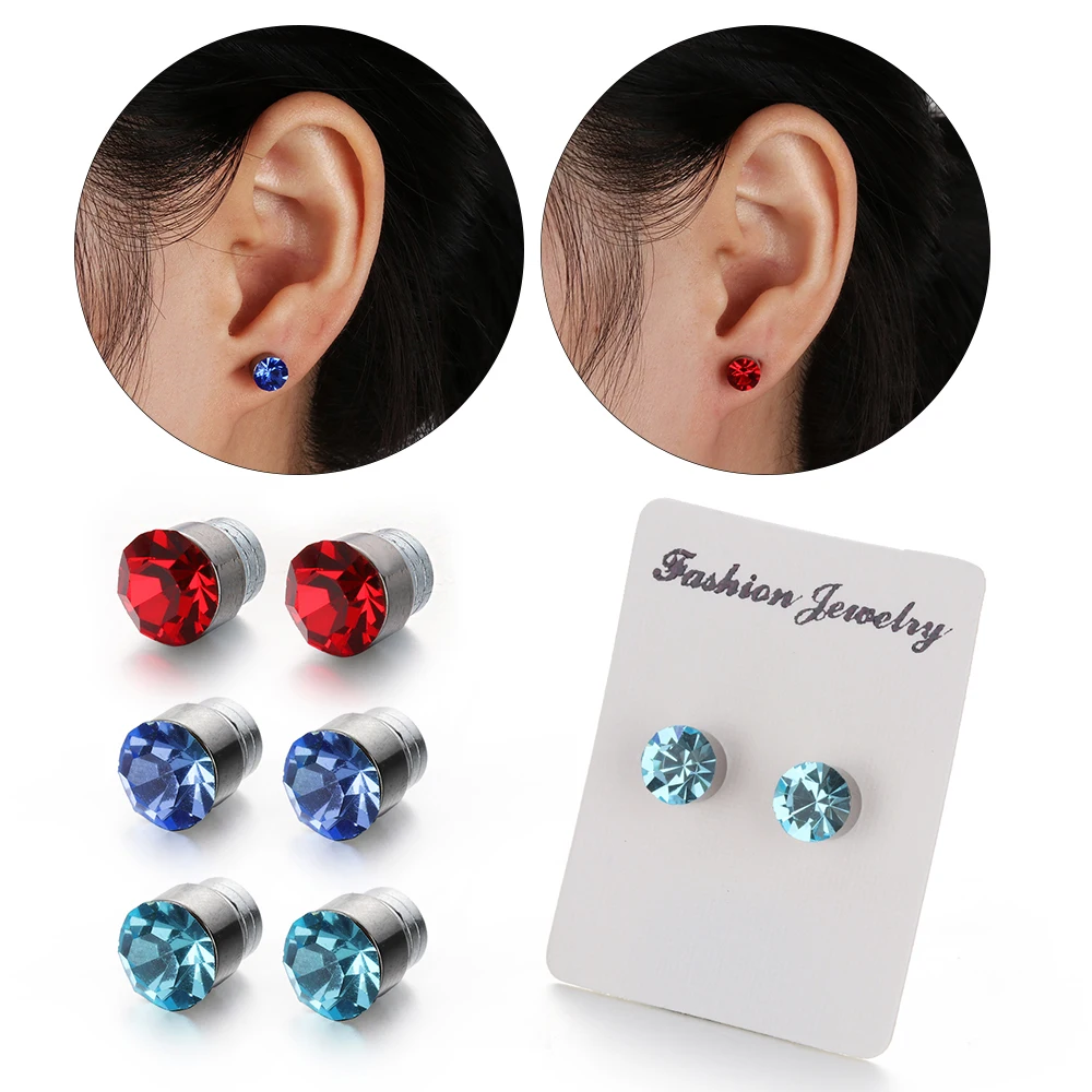 Boîte 18 Paire Mixte Lot Boucles d/'oreilles Clou Stud Allergie Bijoux Earrings