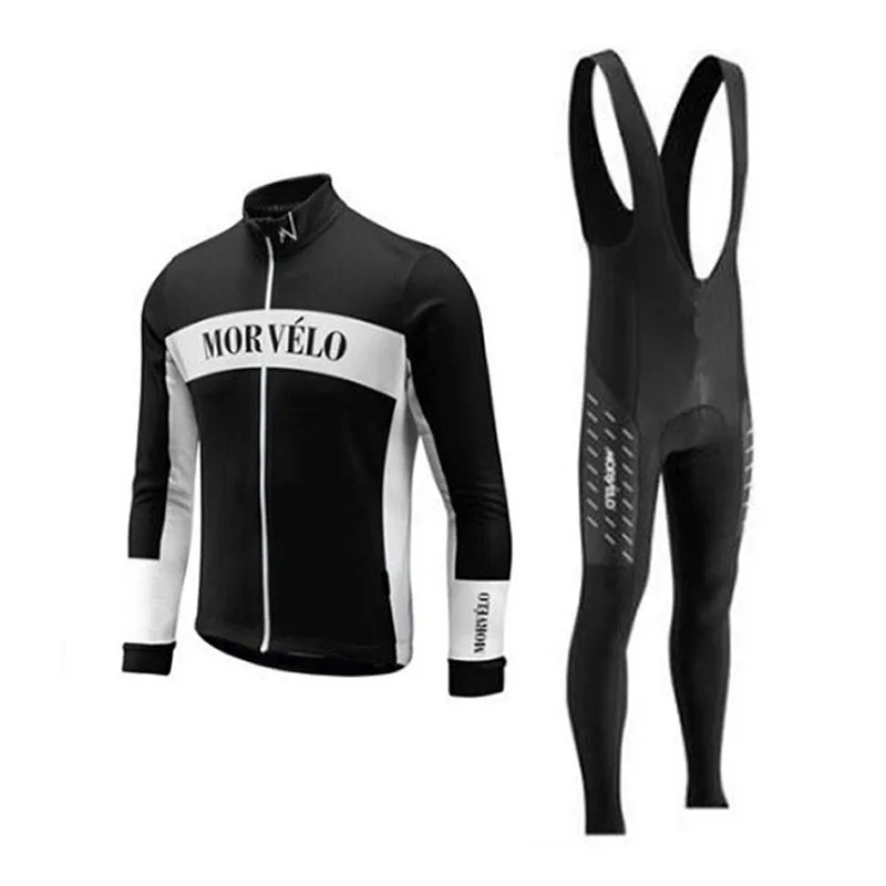 pro team MORVELO велосипедная футболка с длинным рукавом Ropa Ciclismo hombre Триатлон Набор для велоспорта Одежда для спорта на открытом воздухе - Цвет: 9