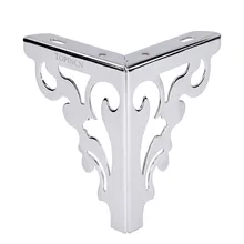 Металлические полированные ножки для дивана, стула, современный полый стол, шкаф, кровать, ножки, мебельные аксессуары 15 см, детали мебели