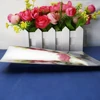100pcs Silver Plating Aluminum Foil Flat Bags - Top Open Food Grade Heat Sealing Aluminized Plastic Pouch Powder / Sauce Package 4