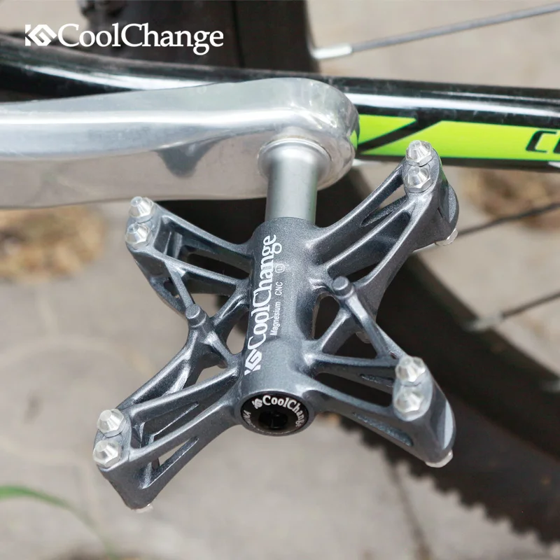 CoolChange mountain bike Hollow pedals lightweight skid Perlin modified road bike parts bicycle pedal Universal CoolChange mountain bike Hollow pedals lightweight skid Perlin modified road bike parts bicycle pedal Universal
