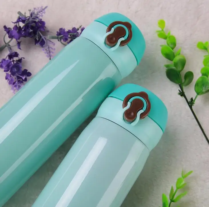 Термос из нержавеющей стали карамельного цвета 350/450 мл|vacuum flask|mug vacuum flasksteel thermos