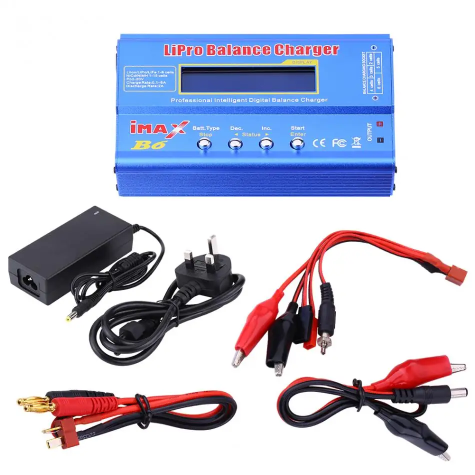 RC 80W 1 6S Lipo Balance Charger Discharger for Lipo NiMH NiCd font b Battery b