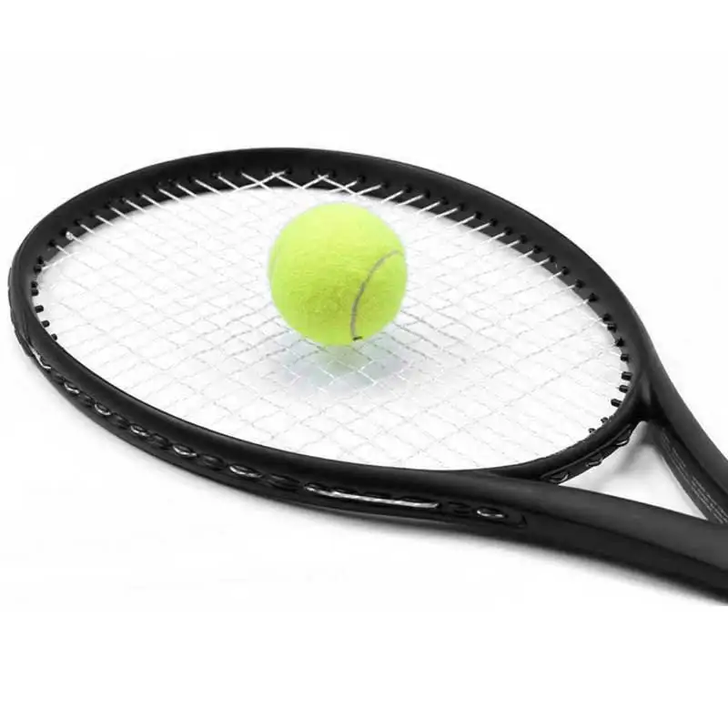 Углеродное волокно теннисные ракетки супер светильник 45-55 фунтов Профессиональный ракета Tenis ракетки для бадминтона теннисная ракетка - Цвет: Черный