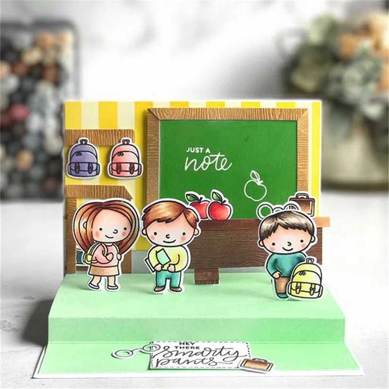 

InLoveArts 14Pc/lot 11*16cm Clear Stamps Scrapbooking New 2019 Card Making Decorative Rubber Clear Stamps Phrases Friend Stamps