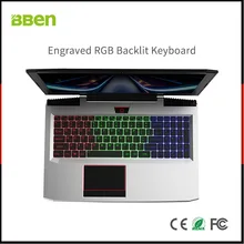 BBEN Laptop Nvidia GTX1060 GDDR5 Intel i7 Kabylake 8GB RAM M.2 SSD RGB Backlit Keyboard Win10 WiFi BT Gaming Computer 15.6” IPS