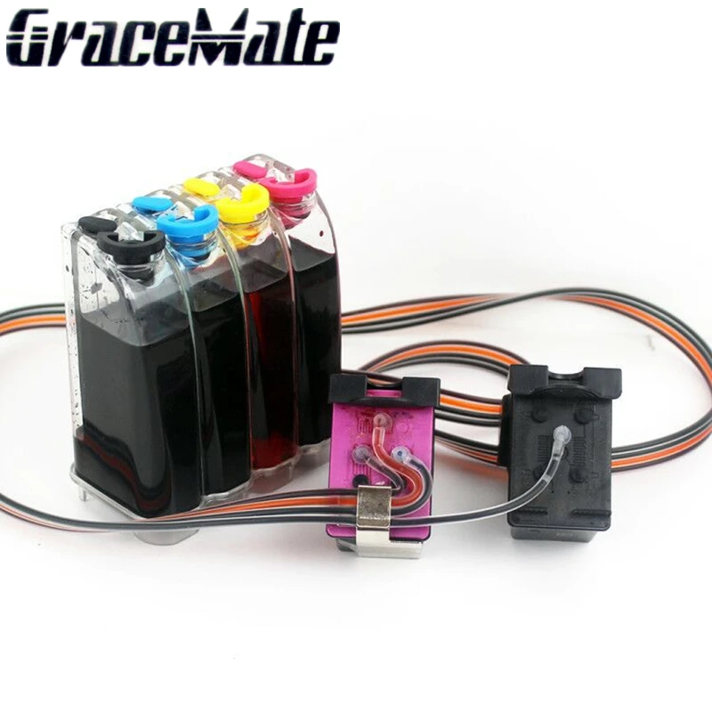 GraceMate 121XL СНПЧ Замена для hp 121 картридж для hp photosmart C4683 Deskjet D2563 F4283 F2423 F2483 F2493 принтер
