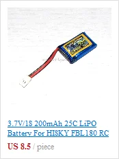 3,7 V 1S 150mAh 15C 1P LiPO батарея для Nine Eagles 260A 270A 320A 210A RC Мини вертолет модель самолета 1S150A2