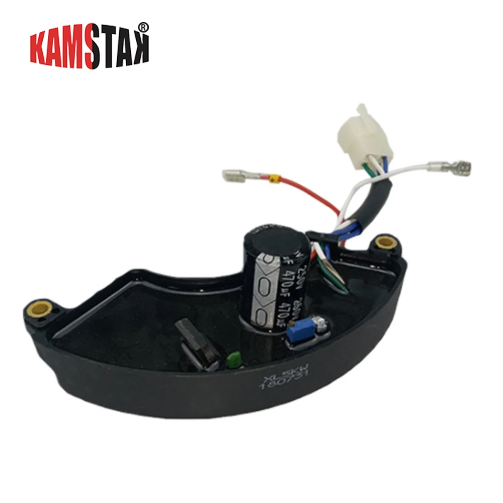 

5 кВт 6-линейный генератор AVR регулятор напряжения автоматический Малый стабилизатор генератора для бензиновых генераторов аксессуары