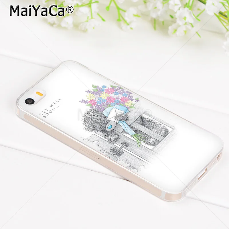 MaiYaCa Me To You Bear прозрачный мягкий ТПУ чехол для телефона iPhone X 6 6s 7 7plus 8 8Plus 11pro max5S