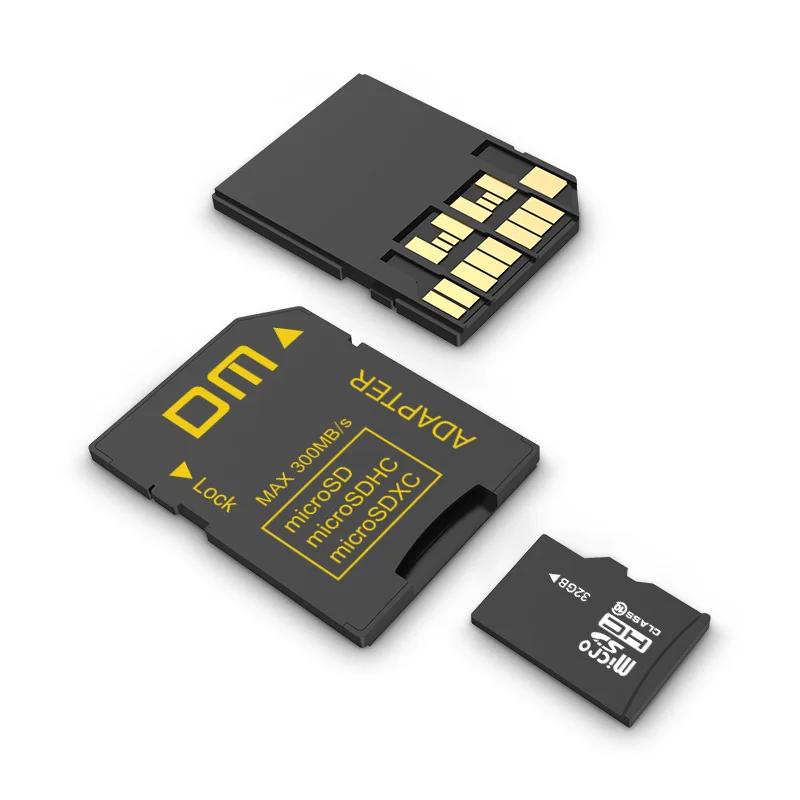 DM SD-t адаптер SD4.0 UHS-IIcomptabile с microSD microSDHC microSDXC скорость передачи данных может до 300 МБ/с./с устройство считывания карт micro sd