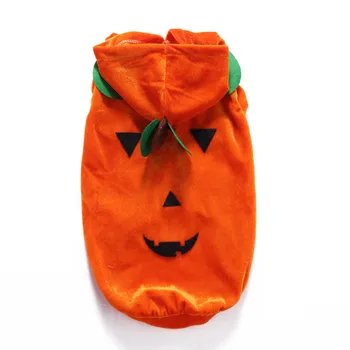 

Small Dogs Costume Clothes Little Dogs Overalls Halloween Pet Dog Dresses Ghost Festival Dress Up Jacket Pumpkin Section Clothes