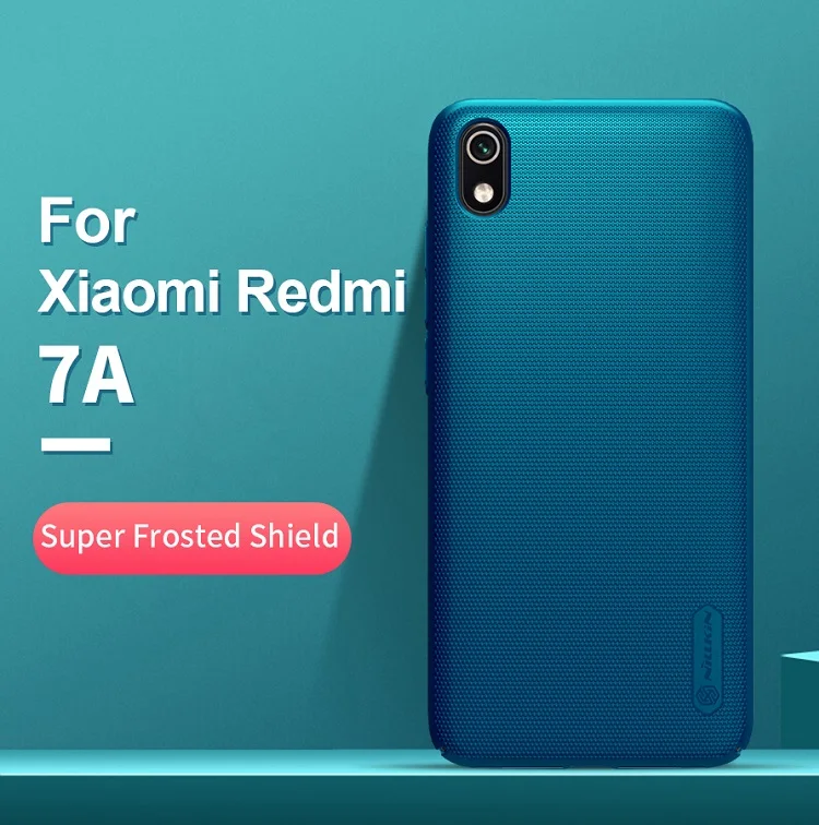 Чехол-накладка для xiaomi redmi 7a 5,45 ''NILLKIN матовый ПК Жесткий чехол-накладка Подарочный держатель для телефона redmi 7A чехол redmi 7a global