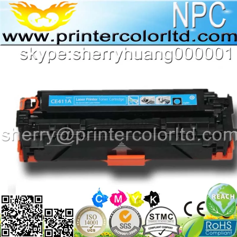 Новый картридж с тонером для HP Color LaserJet Pro M351 M351a M375 M375nw M451 M451dn M451dw M451nw M475 M475dn M475dw CE410A