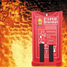Огненное одеяло стекловолокно в случае пожара, при пожаре одеяло подавление одеяло огнеупорное одеяло аварийная безопасность, выживание покрытие для K