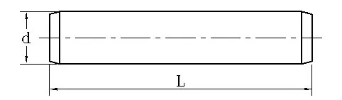 10 шт. GB119 304 цилиндрический штифт из нержавеющей стали M3* 12