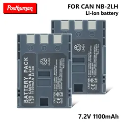 Перезаряжаемые литиевых NB 2LH NB-2LH Батарея для Canon Optura 50 60 400 500 VIXIA HV20 HV30 HV40 Elura 40MC 50 Bateria батареи