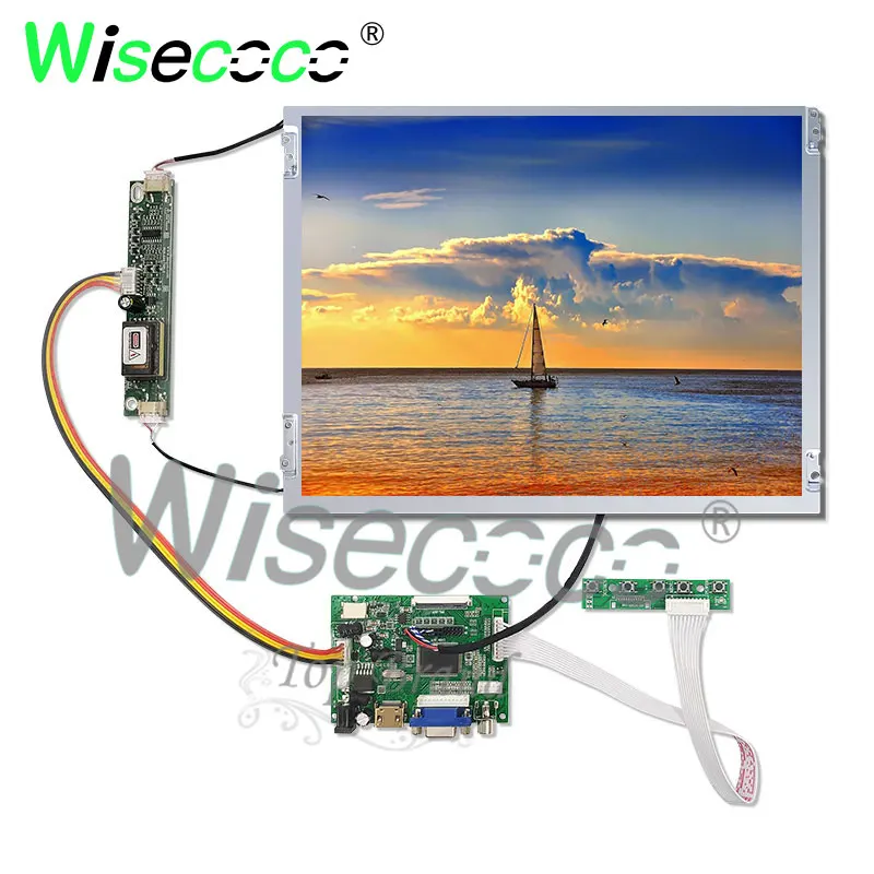 

for pc notebook industrial 12.1 inch anti glare lcd screen 800*600 with HDMI VGA 50 pin TTL output driver board
