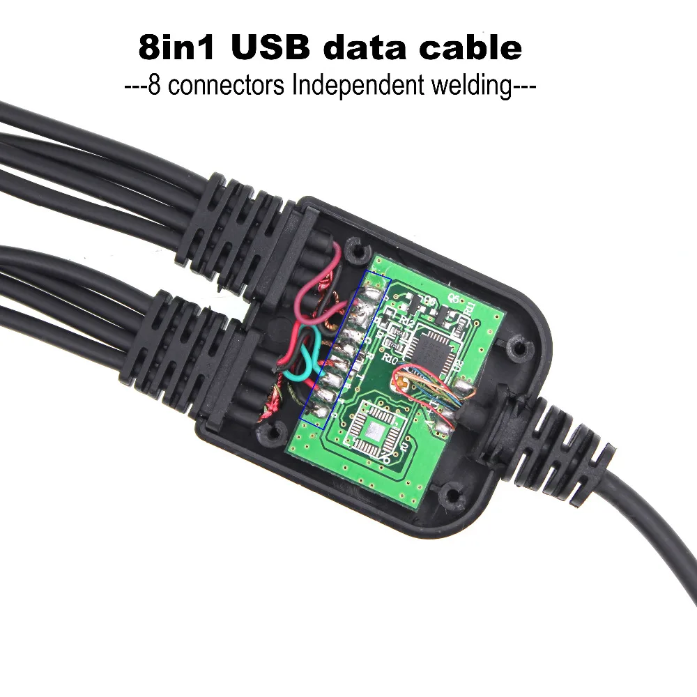 USB кабель 8 в 1 для программирования раций|Запчасти и аксессуары раций| |