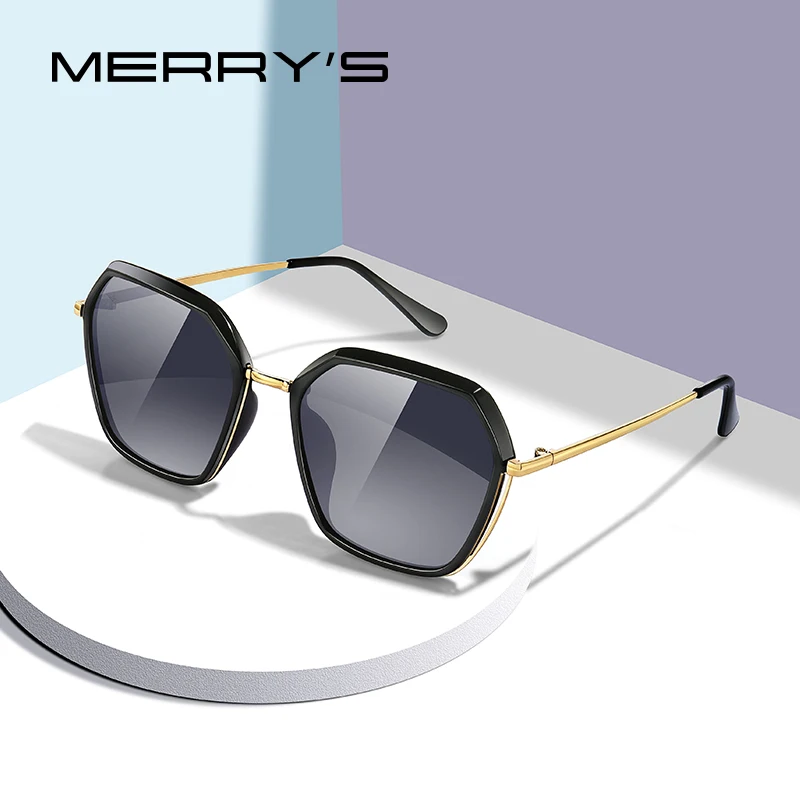 

MERRYS DESIGN Ladies Luxury Brand Trending Gradient Sunglasses Ladies Women Fashion Polarized Sun glasses UV400 Protection S6137