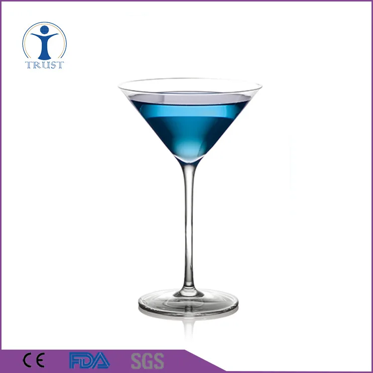 4 Pieces Creative Crystal Cocktail Martini Glass Goblet Juice Glass