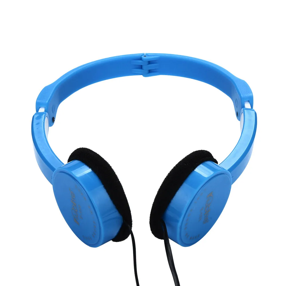 

Kubite Kids Headphones wire Gaming Headset 3.5mm with Microphone Foldable Big earphone For IKids Earphone#P4
