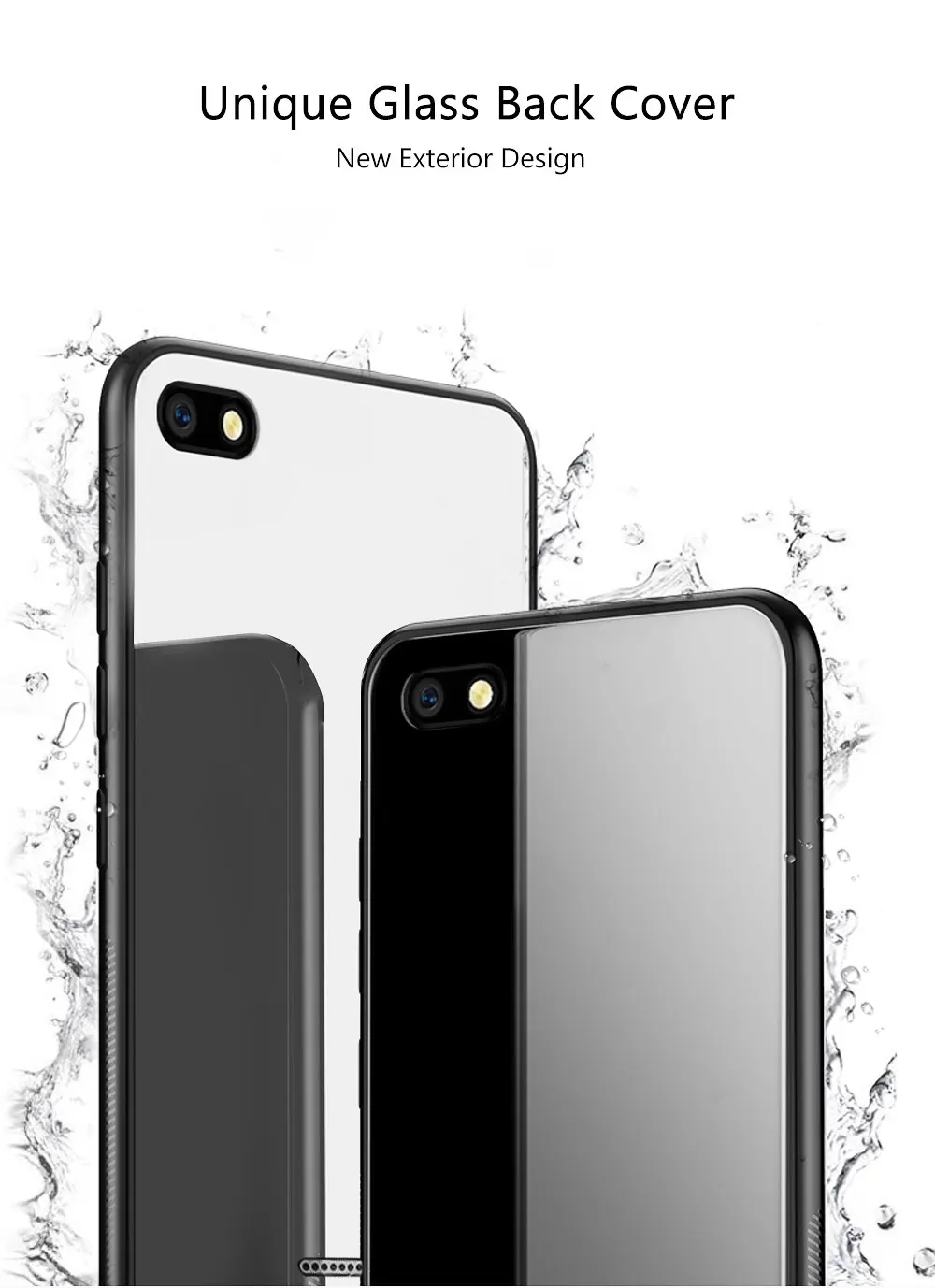 Glass Case For Xiaomi Redmi 6a Case Luxury Cover Tempered Glass Silicone Frame Hybrid Hard Back Cover On For Redmi 6a Cases Aliexpress Cellphones Telecommunications