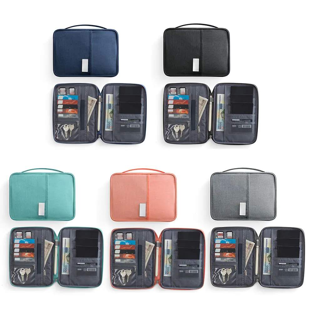 

New Passport Travel Wallet Passport Holder Multi-Function Credit Card Package ID Document Multi-Card Storage Pack