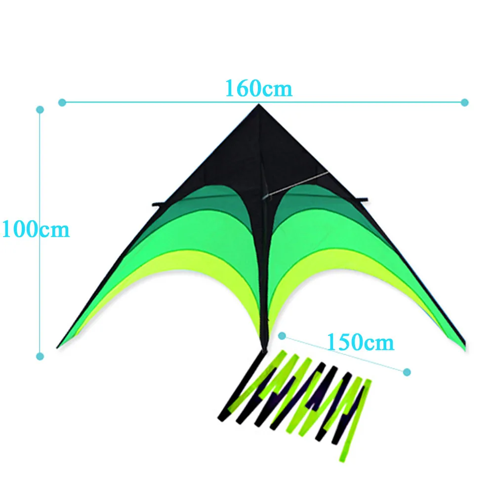 160cm Super Huge Kite Line Stunt Kids Kites Toys Kite Flying Long Tail Outdoor Fun Sports Educational Gifts Kites for Adults