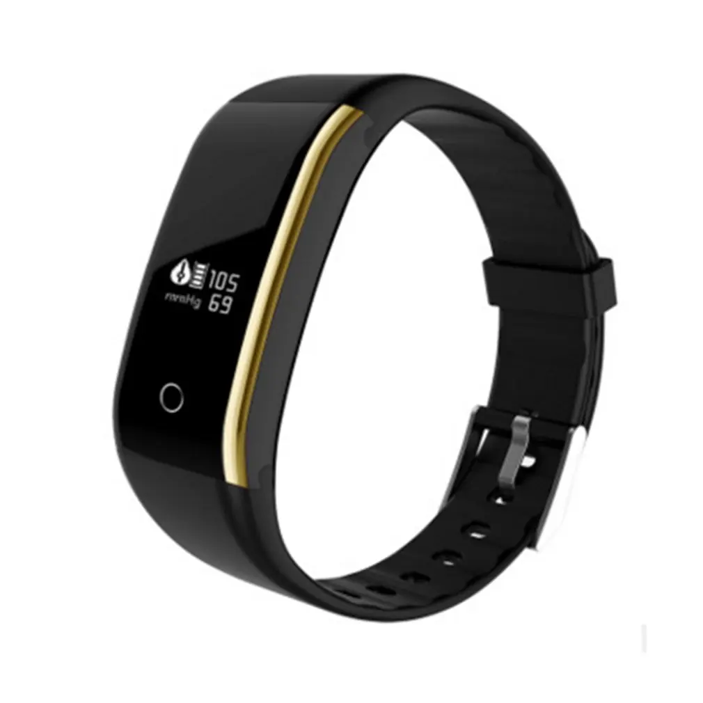 

V9 Blood Pressure Heart Rate Monitor Smart Wristband Fitness Activity Tracker Watch For IOS For Android Phone