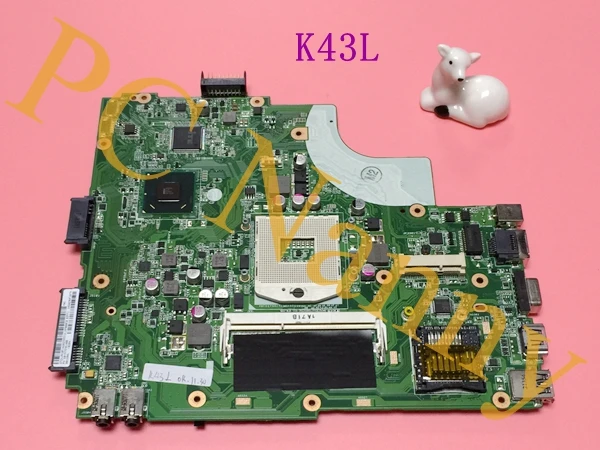 

FOR Asus X44H K43L Intel Laptop Motherboard s989 HM65 Intel GMA HD