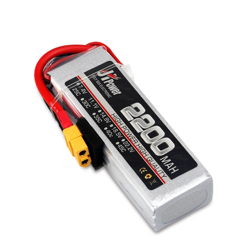 11 1 V 2200mAh LiPo батарея 3S 75C для радиоуправляемого квадрокоптера дрона вертолета