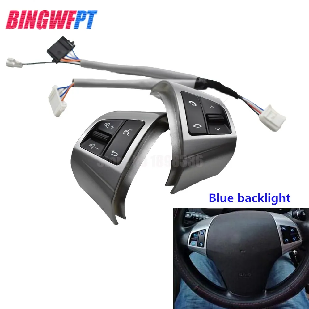 

High Quality Car Accessories Modified Multi Functional Steering Wheel Button for Hyundai Elantra 2009-