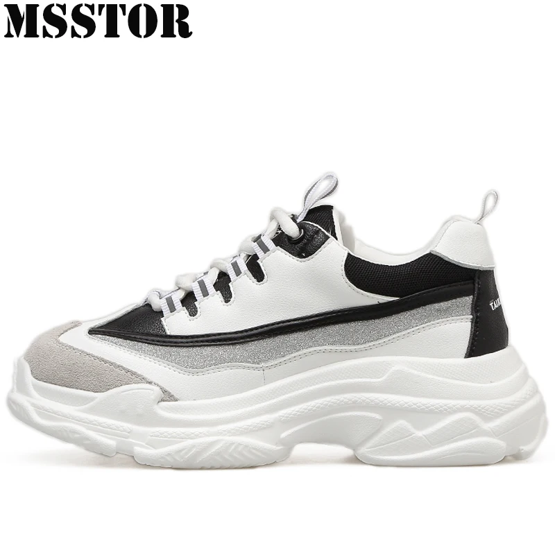 

MSSTOR 2018 White Women's Running Shoes Summer Breathable Ladies Sneakers Outdoor Athletic Walking Women Sport Shoes Woman Brand