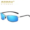 AORON Mens Polarized Sunglasses Men Classic Rectangle Sun Glasses Aluminum Leg UV400 Sunglasses Mirror Eyewear ► Photo 3/6