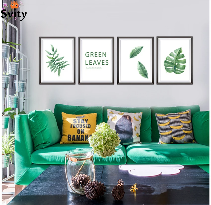 Clearance Sale New Wall Stickers Tree Nature Leaves bedroom Removable