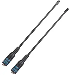 2 шт. Diamond RH701 sma-женский двухдиапазонный VHF/UHF антенны для портативной рации Baofeng UV-5R UV-82 BF-888S двухстороннее радио аксессуары